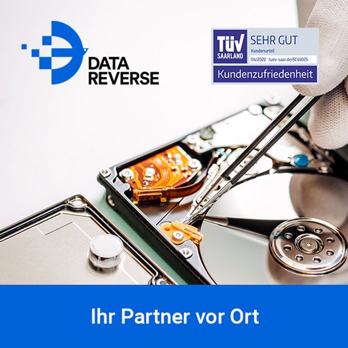 Wir sind stolz, uns Data Reverse Partner für den Raum Aachen, Dreiländereck und Umgebung nennen zu dürfen!